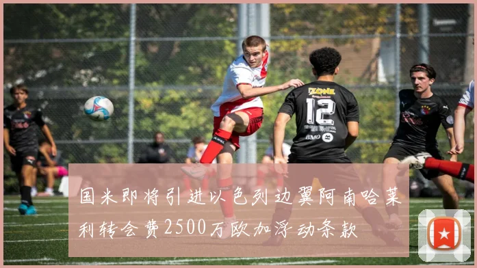 国米即将引进以色列边翼阿南哈莱利转会费2500万欧加浮动条款